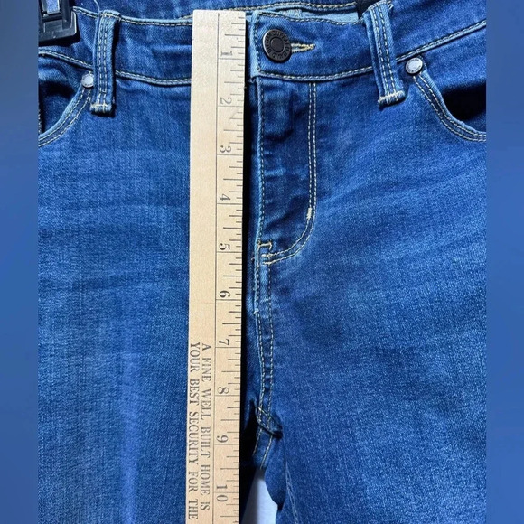 Buffalo David Bitton Jess Rip & Repair Mid Rise Skinny Jeans Size 6/28 - Picture 8 of 10